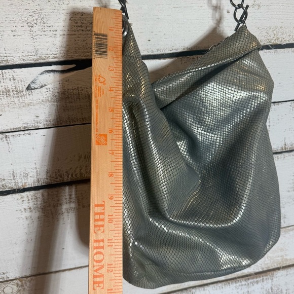 Laura B Collection Bag  Silver RARE Stains! - Picture 9 of 11